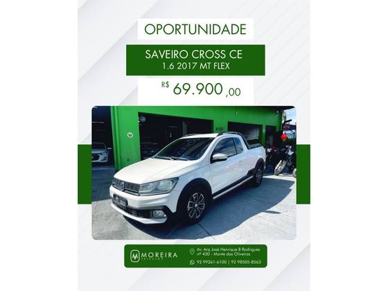 VOLKSWAGEN SAVEIRO 1.6 CROSS CE 16V FLEX 2P MANUAL